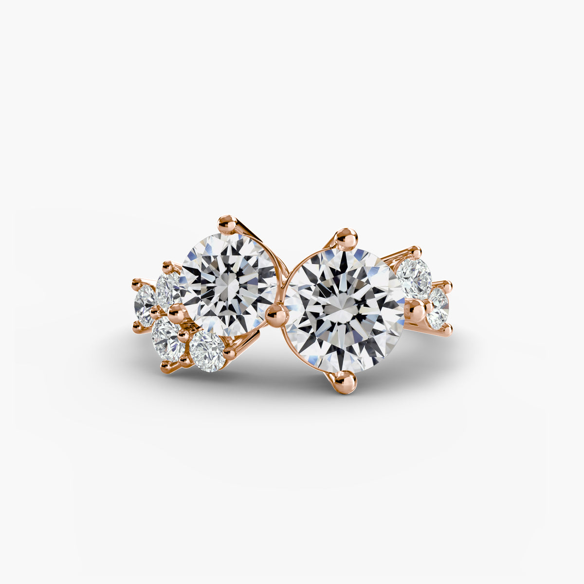 The Serena Two-Stone Ring