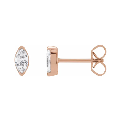 Marquise Lab-Grown Diamond Stud Earrings