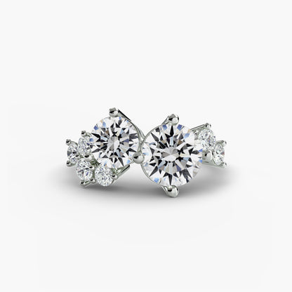 The Serena Two-Stone Ring