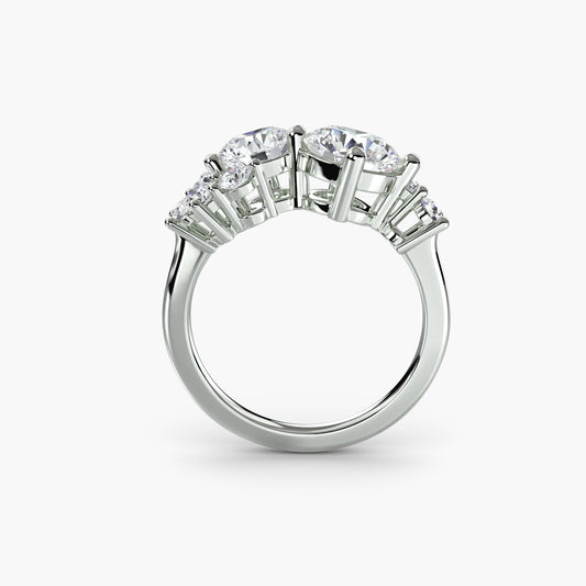 The Serena Two-Stone Ring