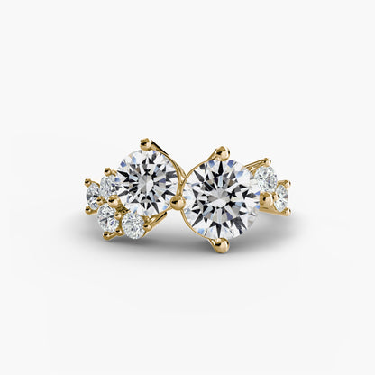 The Serena Two-Stone Ring
