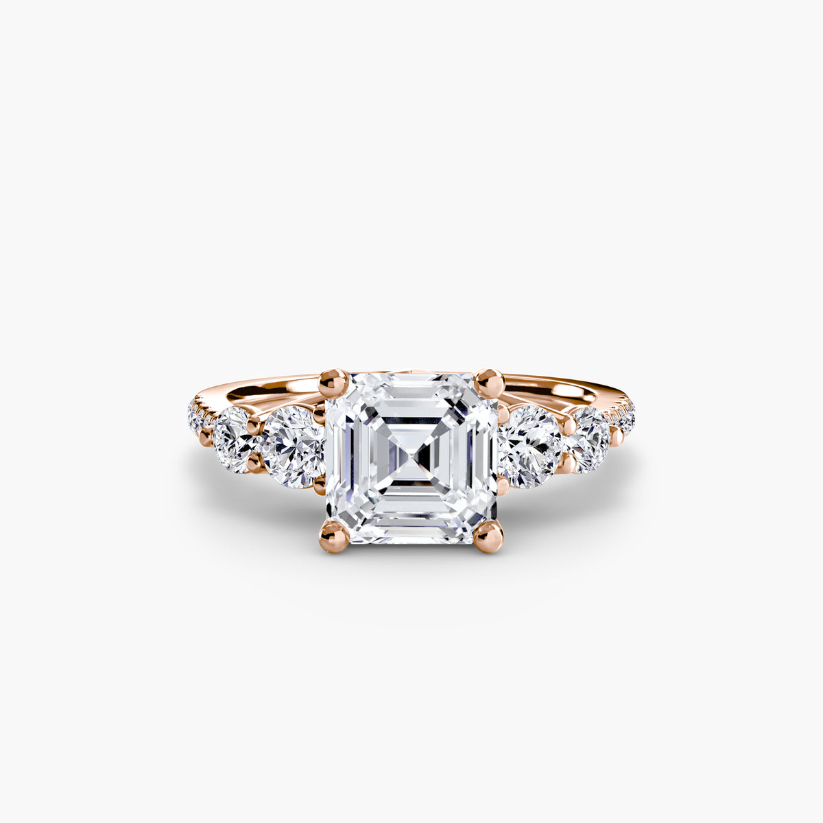 The Julia Five-Stone Pavé