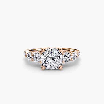 The Julia Five-Stone Pavé