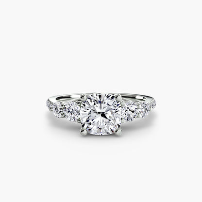 The Julia Five-Stone Pavé