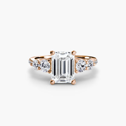 The Julia Five-Stone Pavé