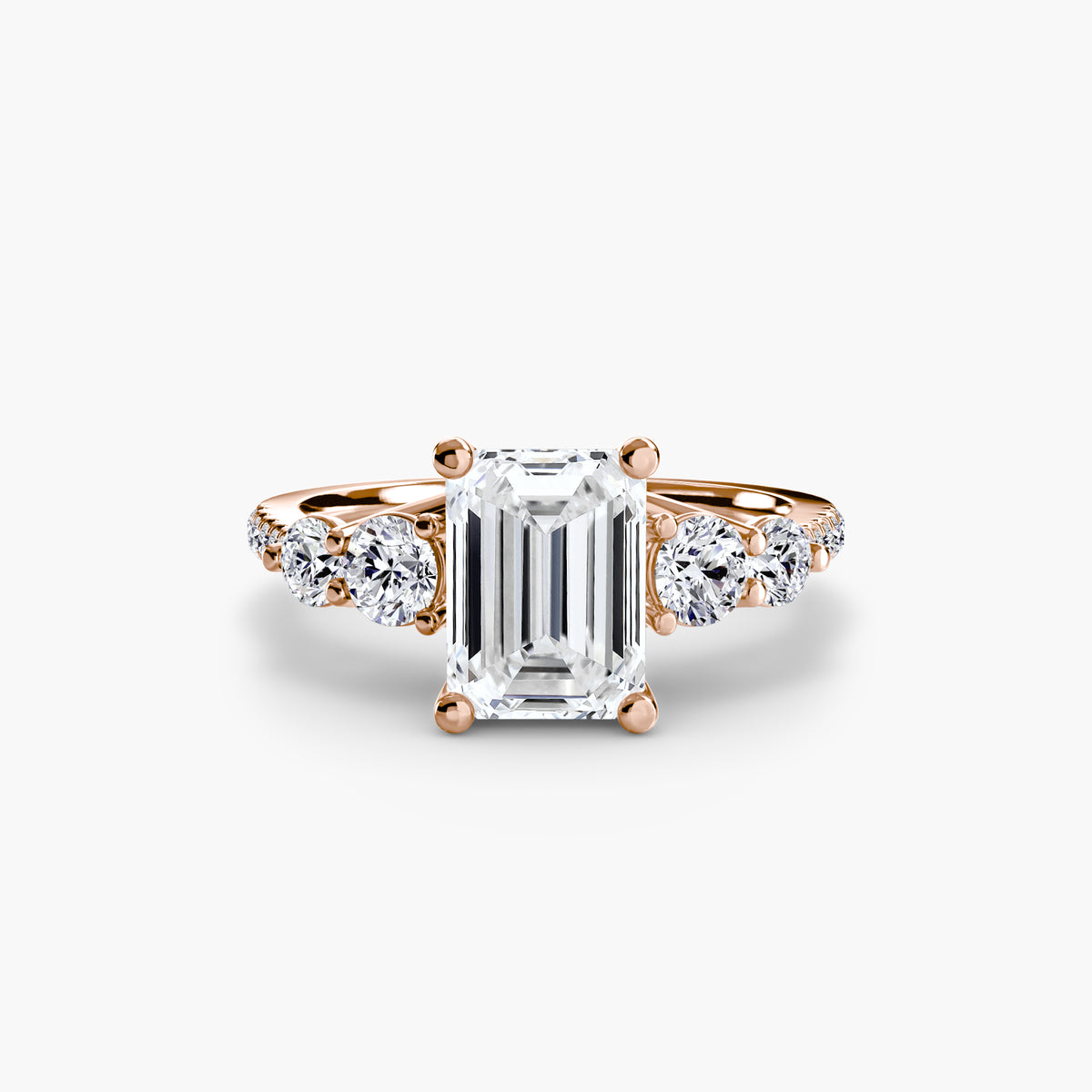 The Julia Five-Stone Pavé