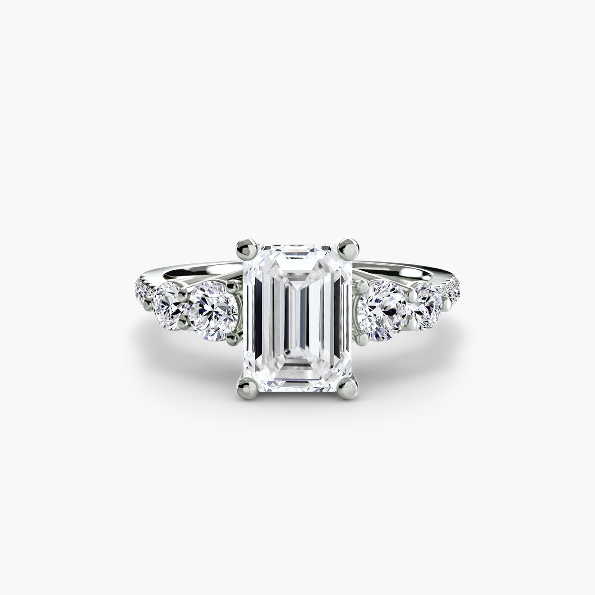 The Julia Five-Stone Pavé
