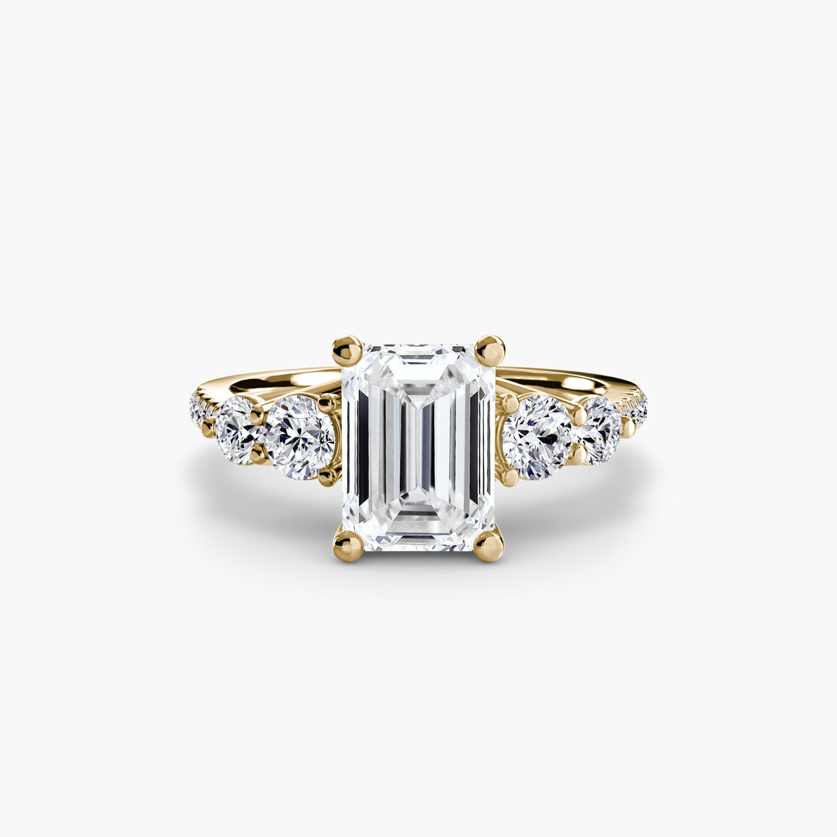 The Julia Five-Stone Pavé
