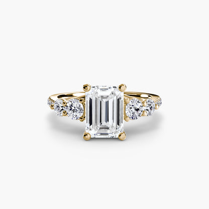 The Julia Five-Stone Pavé