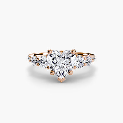 The Julia Five-Stone Pavé