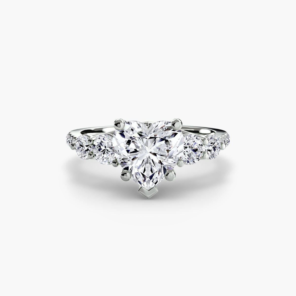 The Julia Five-Stone Pavé