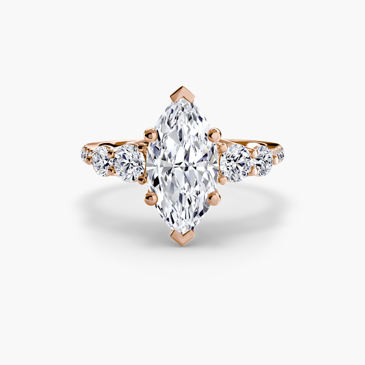 The Julia Five-Stone Pavé
