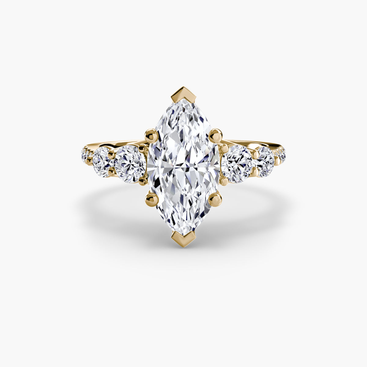The Julia Five-Stone Pavé