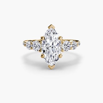 The Julia Five-Stone Pavé