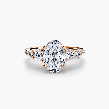 The Julia Five-Stone Pavé