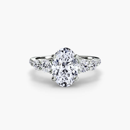 The Julia Five-Stone Pavé