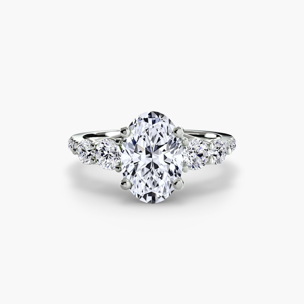 The Julia Five-Stone Pavé