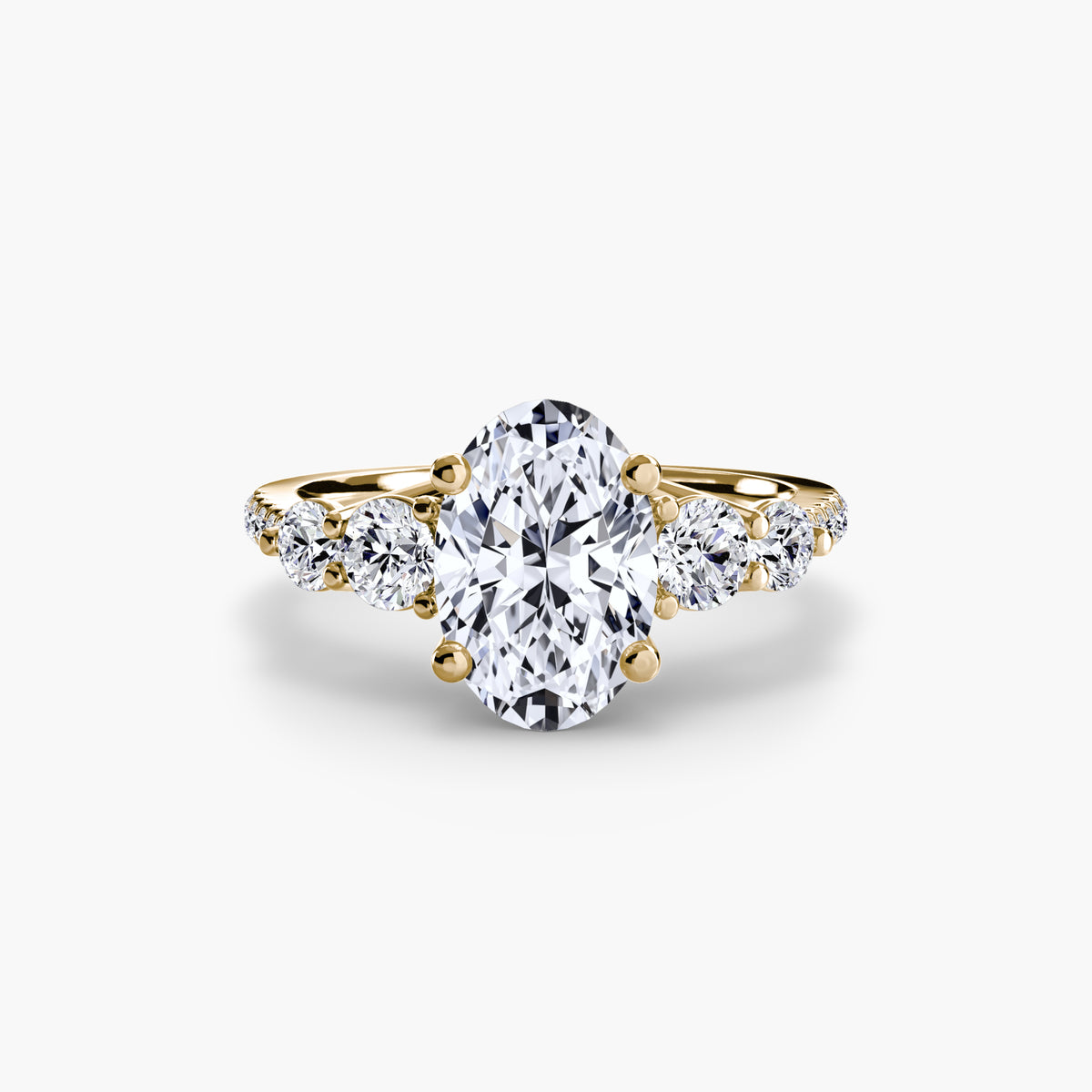 The Julia Five-Stone Pavé