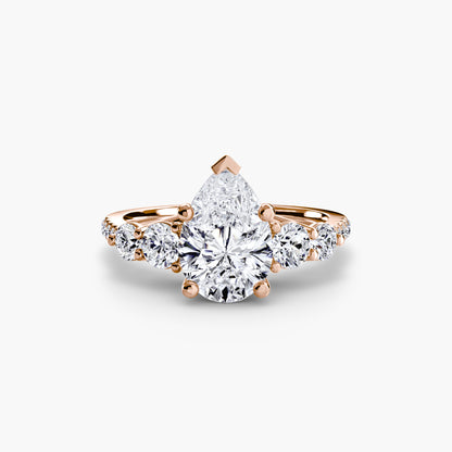 The Julia Five-Stone Pavé