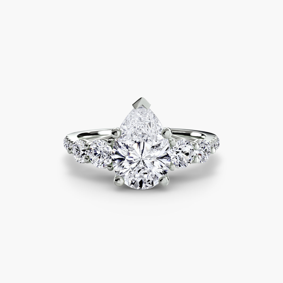 The Julia Five-Stone Pavé