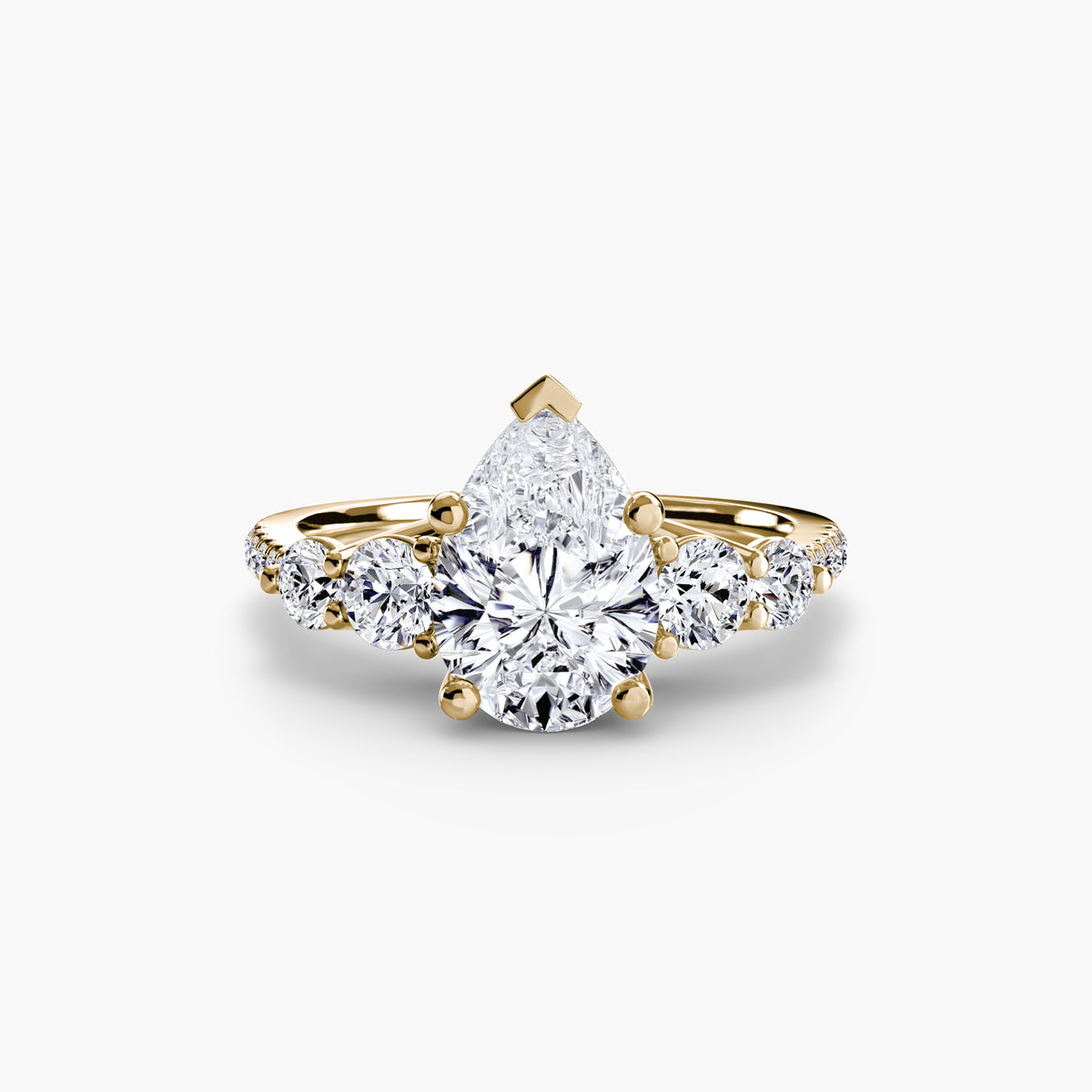 The Julia Five-Stone Pavé