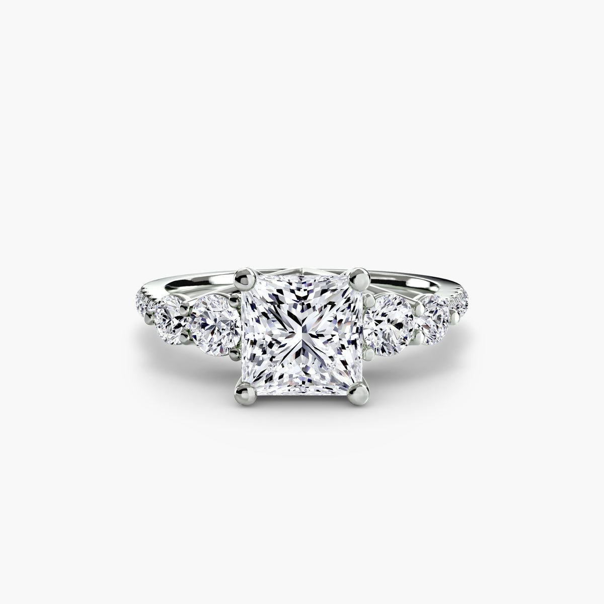 The Julia Five-Stone Pavé