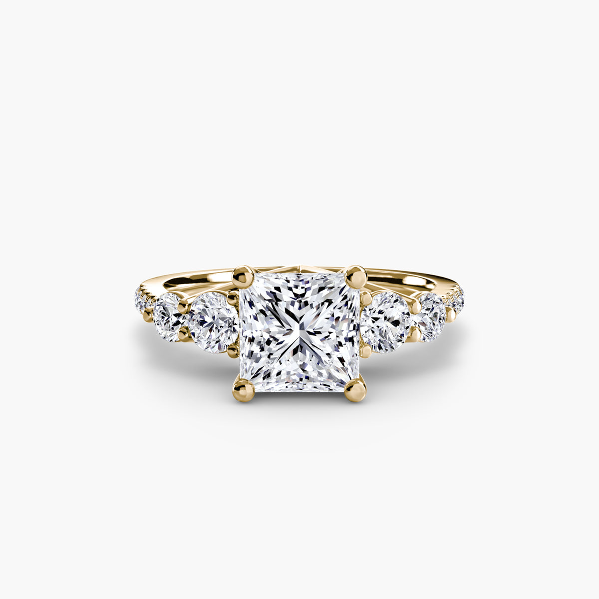 The Julia Five-Stone Pavé