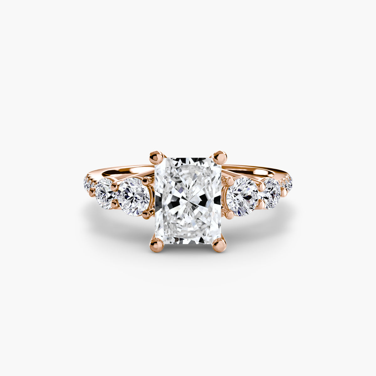 The Julia Five-Stone Pavé