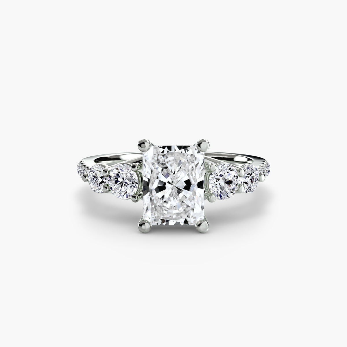 The Julia Five-Stone Pavé