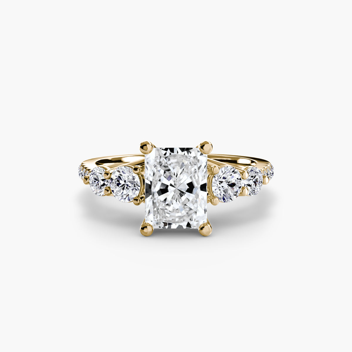 The Julia Five-Stone Pavé
