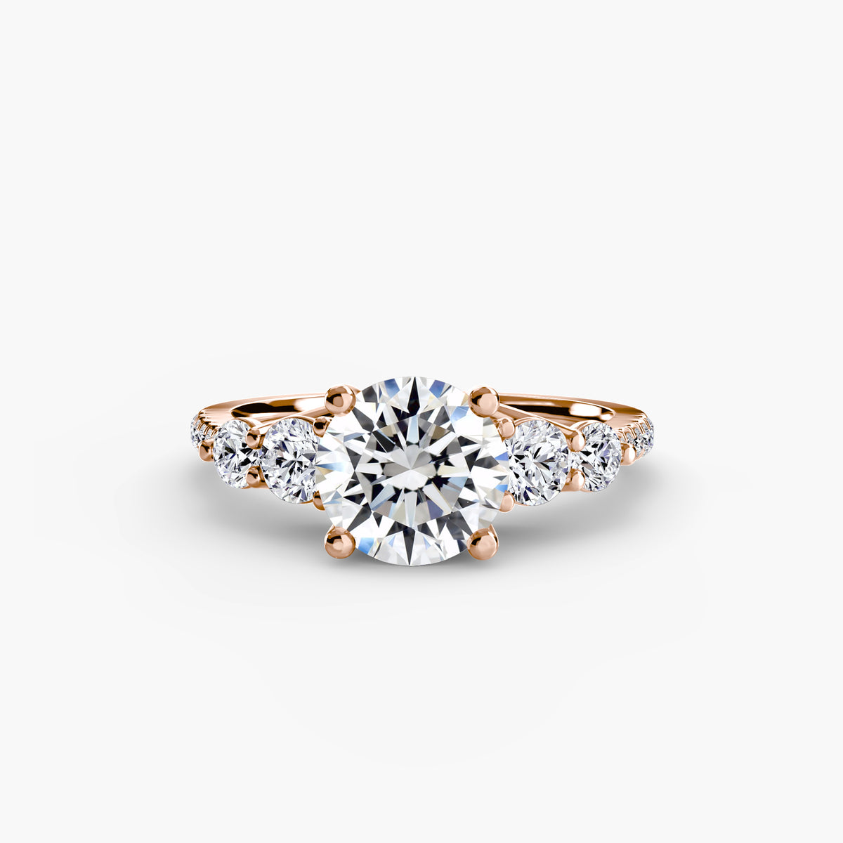 The Julia Five-Stone Pavé