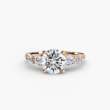 The Julia Five-Stone Pavé