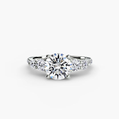 The Julia Five-Stone Pavé