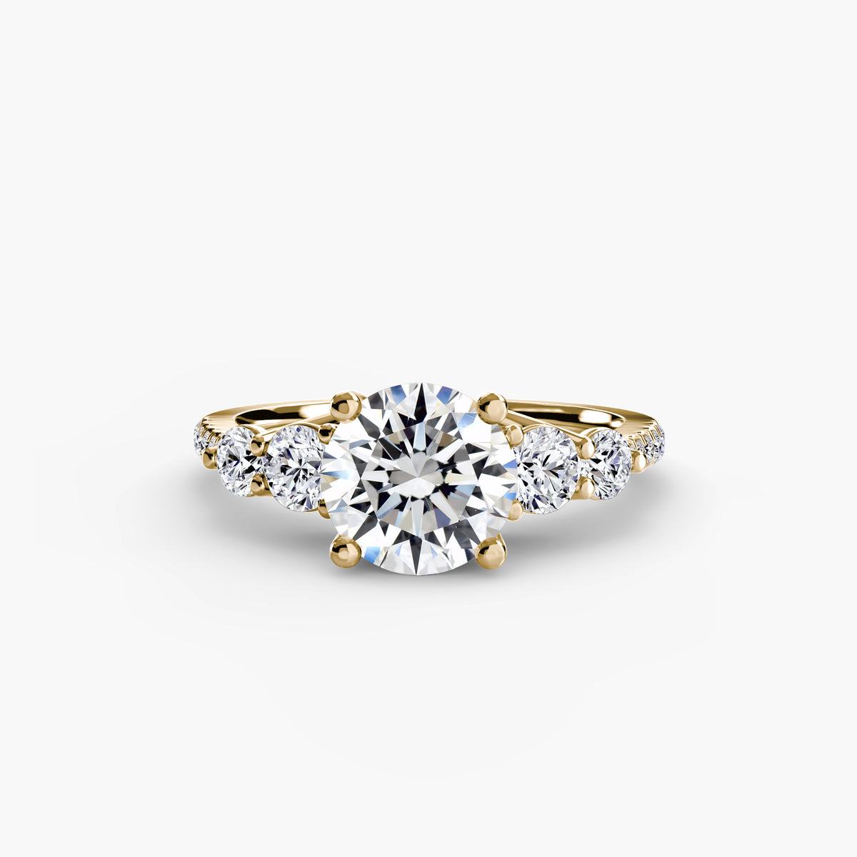 The Julia Five-Stone Pavé