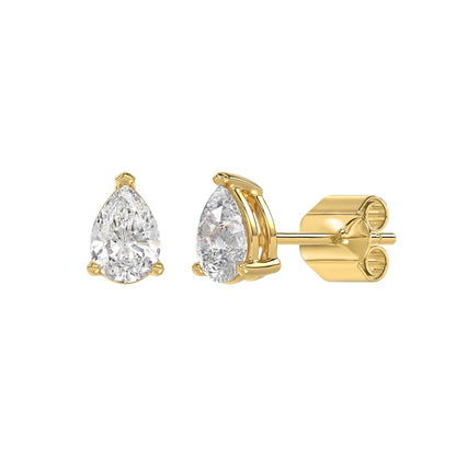 1.5 CTW Pear Lab-Grown Diamond Stud Earrings product image