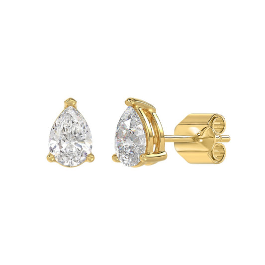 2 CTW Pear Lab-Grown Diamond Stud Earrings product image