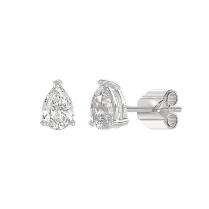 1.5 CTW Pear Lab-Grown Diamond Stud Earrings product image