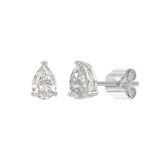 1.5 CTW Pear Lab-Grown Diamond Stud Earrings product image